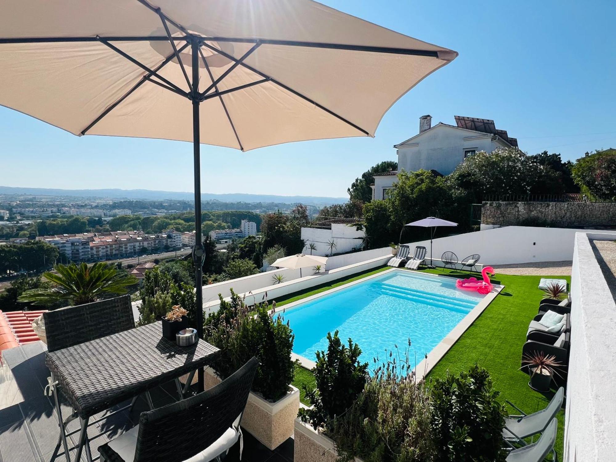 Vila Pombal Tomar Apartments - Pool & City Views Kültér fotó
